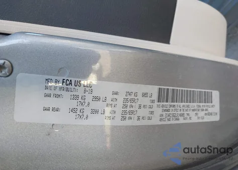 2020 Chrysler Pacifica Touring L из США, поврежденный, VIN 2C4RC1BG2LR106085